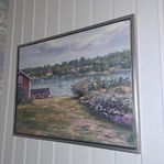 Egon Lennart Karlsson olja 84 cm × 64 cm 