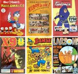 Kalle Anka, MAD, Chock m.m många olika tidningar