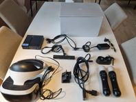 PS4 VR-glasögon KOMPLETT SET