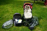 Mountain Buggy Urban Jungle med tillbehör
