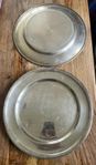 Silver tallrik/fat