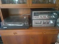 Pioneer stereo anläggning med högtalare 
