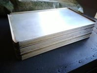 Aluminium bricka för pizza