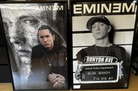 2 inramade posters Eminem