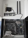 MSI B450 Tomahawk + TP-Link Archer TX50E