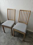 2x EKEDALEN stolar