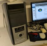 Retro speldator med Windows XP