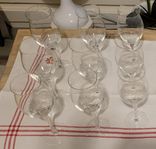 Vitvinsglas " Lisa "  från Orrefors