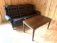 Soffa och soffbord 