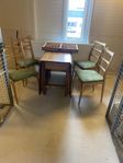 slagbord 1800 tal med fyra stolar + ett kast