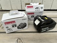 Makita 18V 6Ah batteri x 2