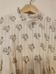 Ganni oversized squirrel print mini dress