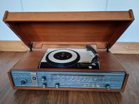 Skivspelare och högtalare retro