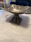 silvermetall vintage skiva fyrkant