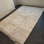 Helt ny äkta Beni ourain ull matta 200×300 cm