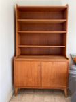 bokhylla/skrivbord teak 50-tal. 