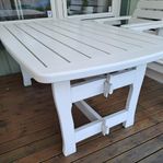 Trädgårdsbord + Fåtölj, Hillerstorp