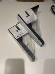 2 svarta konsoler IKEA