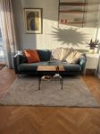 Ljusbeige ryamatta 135x190