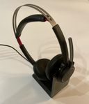 Plantronics Headset med bordsstativ