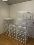 Ikea Jonaxel trådbackshyllor