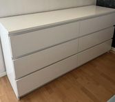 Ikea malm byrå vit