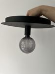 svart taklampa plafond