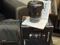 Sony G master 24mm f1.4 objektiv 