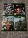 Säljer 4 xbox one spel/xbox series x