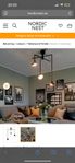 Svart Taklampa Globen Lighting 