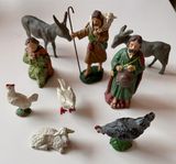 Figurer till julkrubba