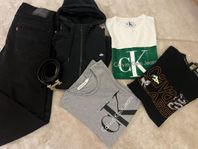Kille klädpaket levis, nike, cavalli, calvin klein