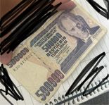 gammal sedel turkisk lira 