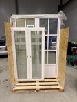 Altandörr dubbel 15x21 och fönster 17x10 - Nytt