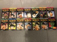 14 st pocketböcker DRAGON BALL