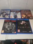 PS4 Spel - NHL 17, Killzone Shadow Fall, Oddworld Soulstorm,