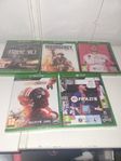 Xbox One/Series X Spel - Resident Evil 3, Insurgency, FIFA