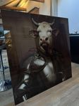 unik glas tavla 120x120