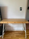 IKEA LILLÅSEN skrivbord i bambu – stilrent & i fint skick