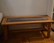 Sittbänk, L 120, H 49 cm, Djup 40 cm