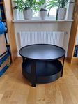 Svart runt bord från Ikea