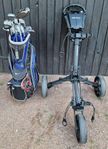 Komplett golfset med vagn