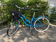 Flickcykel Sjösala Smilla 24”, 3 växlar, cykelkorg