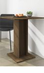 Barbord Cafébord brun ek snygg design, 60x60x75