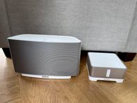 Sonos Amp och Sonos Play:5