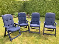 Trädgårdsstolar + dynor