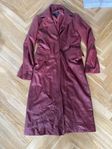 Retro Zara Woman genuin läderkappa