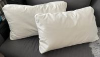 2 Ikea kuddar 62x37 cm