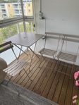Fermob bord och 3 stolar