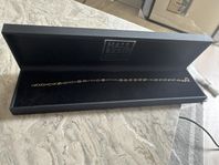 925 silver med guldplätering armband